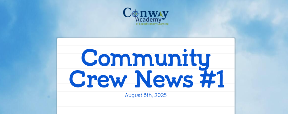 Community Crew News #1