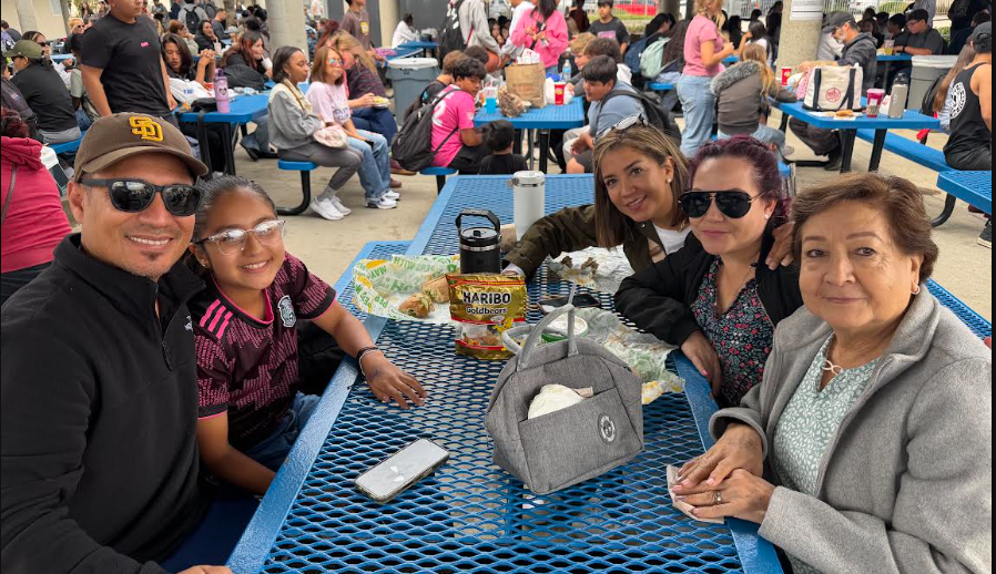 Family Day at lunch