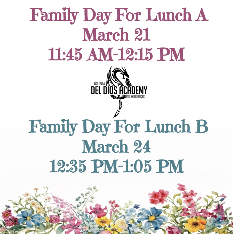 Family Day March 2025 Flyer