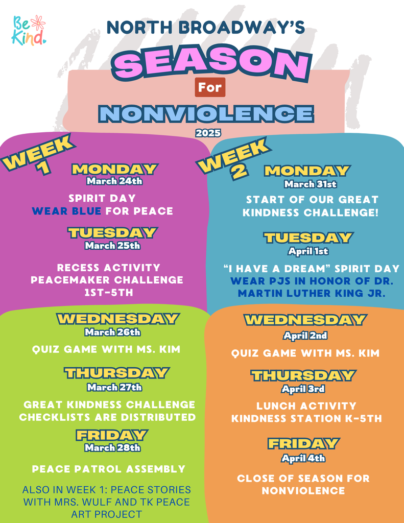Season for NonViolence Activities