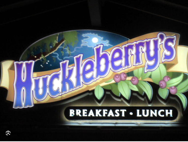 Huckleberry's breakfast - lunch