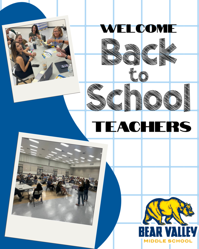 Welcome back to school teachers