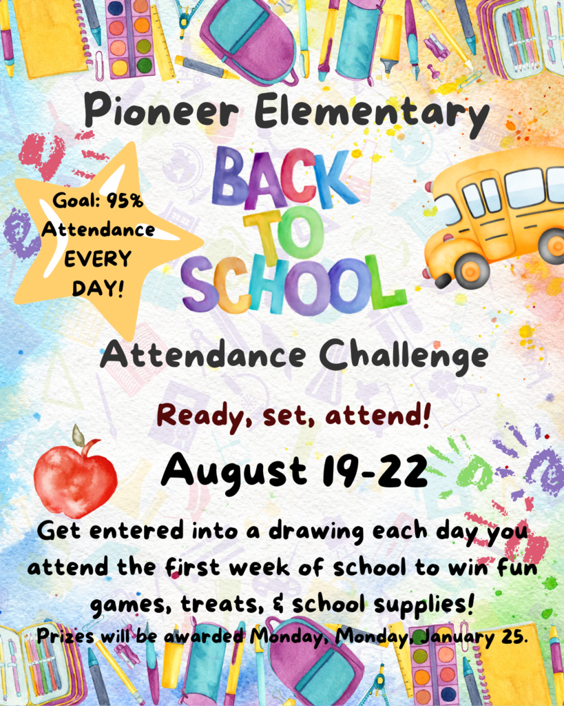 Attendance challenge flier
