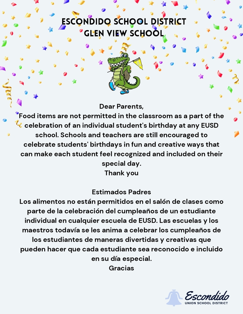 Birthday Food Policy Eng/Span