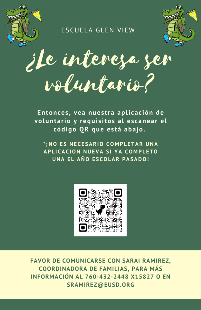 Volunteer Flyer Spanish