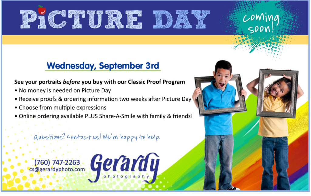 Picture Day Flyer