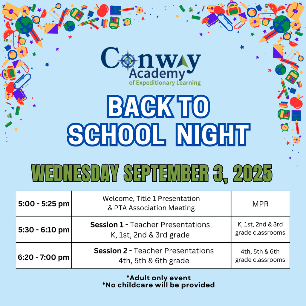 Back to School Night Flyer 2025