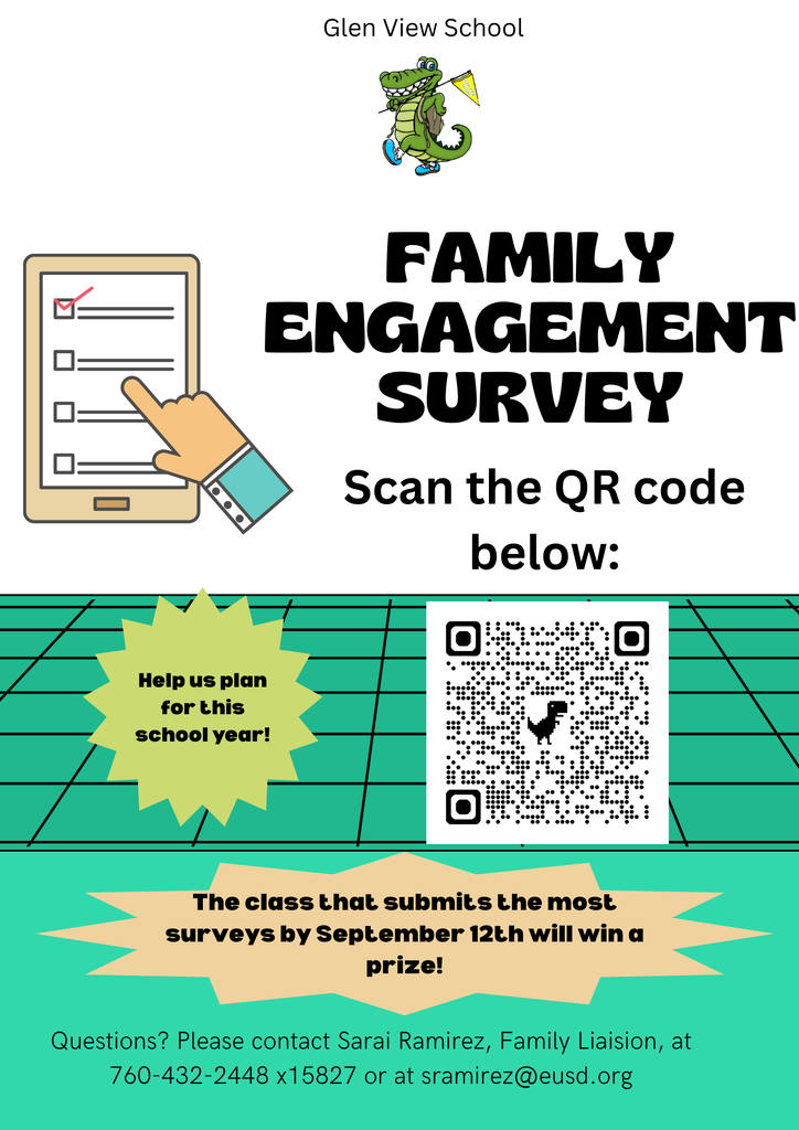 Family Engagement Survey Flyer English