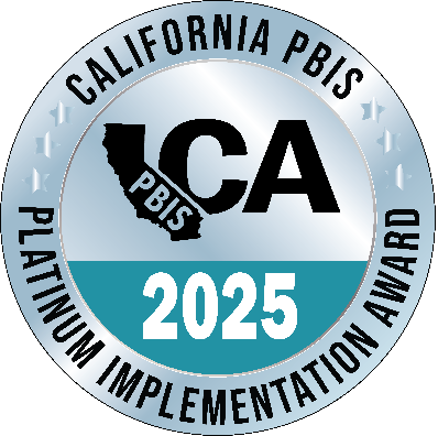 PBIS aCalifornia PBIS Platinum Implementation Award image