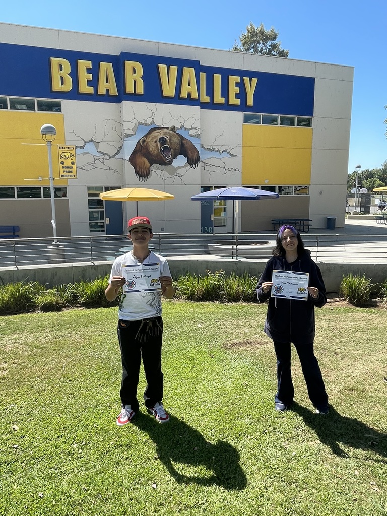 Picture of students with awards
