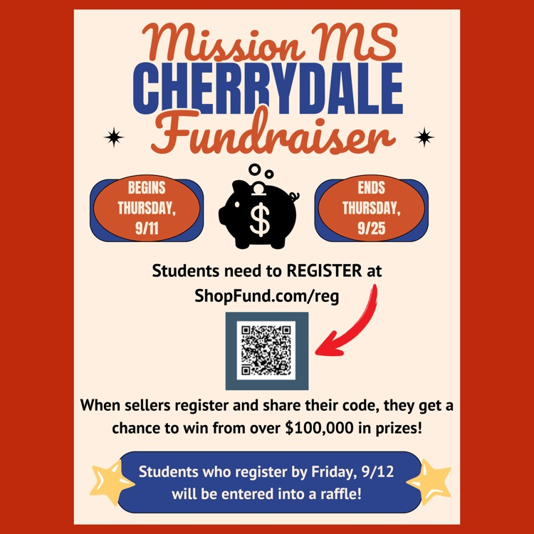 A flyer for the Mission MS Cherrydale Fundraiser