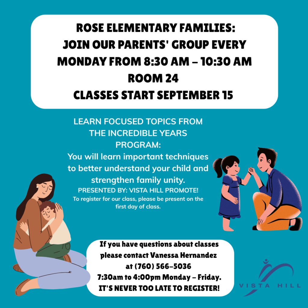 Vista Hill Parent Classes