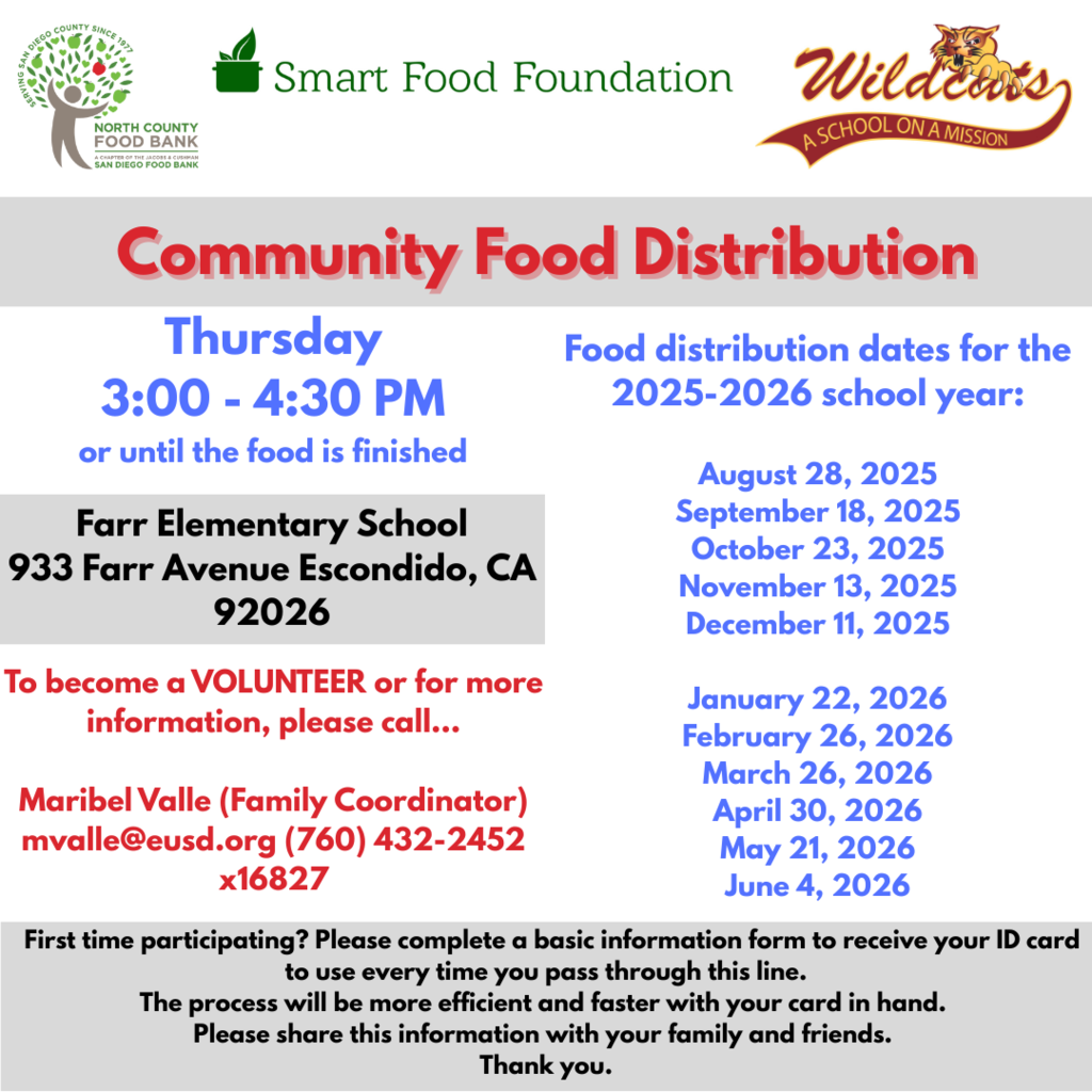 Food Distribution Flyer