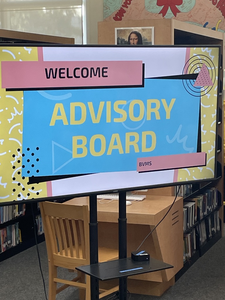 Message of Student Advisory Board on TV