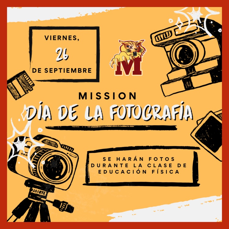 A Spanish language flyer for Picture Day