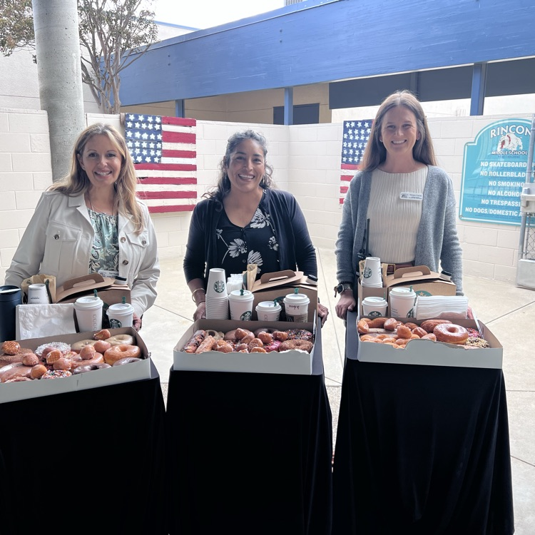 admin team delivering treats