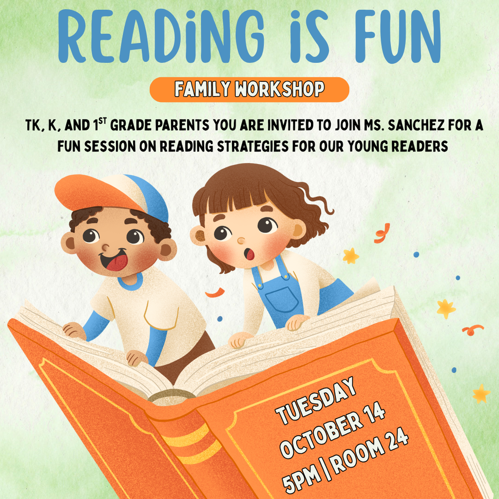 Reading Workshop flyer
