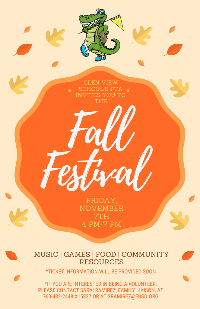 Fall Festival Flyer English
