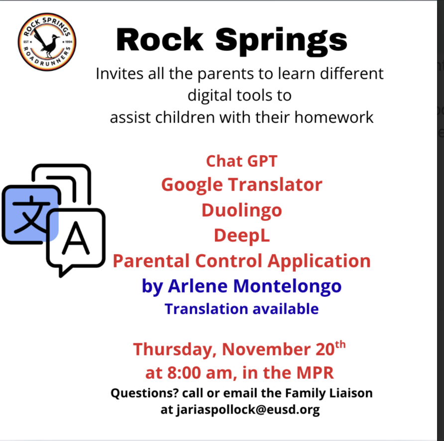 Parent Digital Tools presentation - ENG