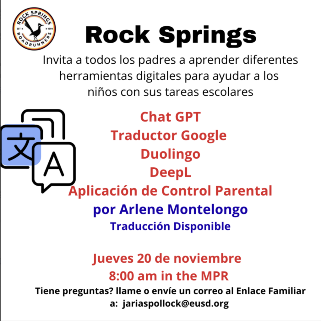 Parent Digital Tools presentation - SPN