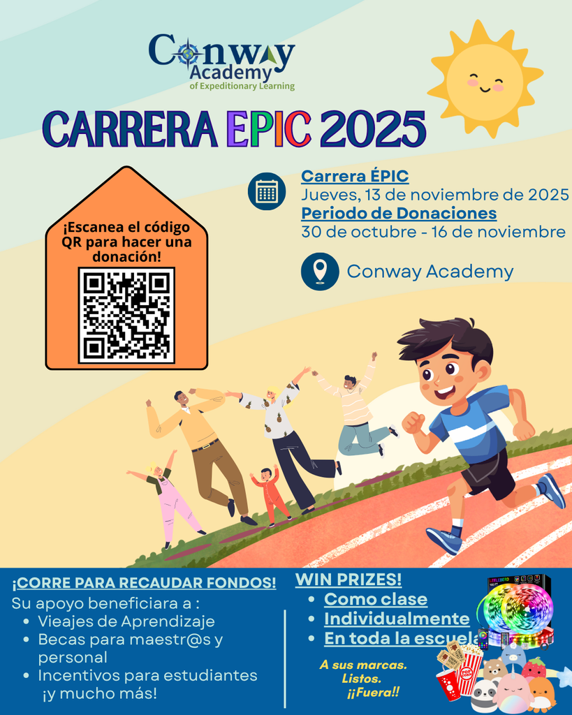 Epic Run 2025 Flyer in Spanish