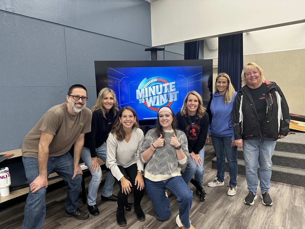 TK-2nd grade teachers on the minute to win it challenge