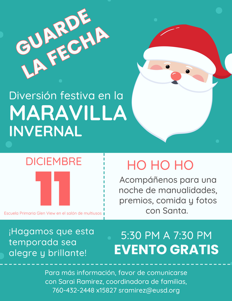 Save the Date WW Flyer Spanish