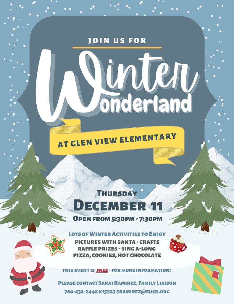 Winter Wonderland Flyer English