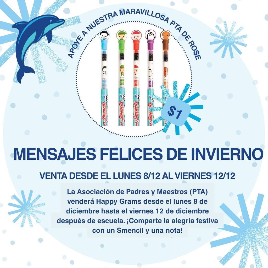 Happy Grams Flyer in Spanish