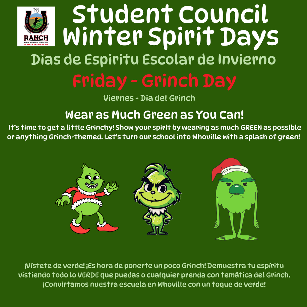 Winter Spirit Day 5 - Grinch Day
