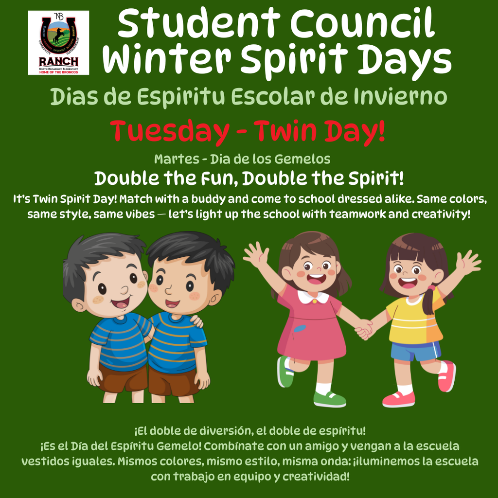 Winter Spirit Day 2- Twin Day