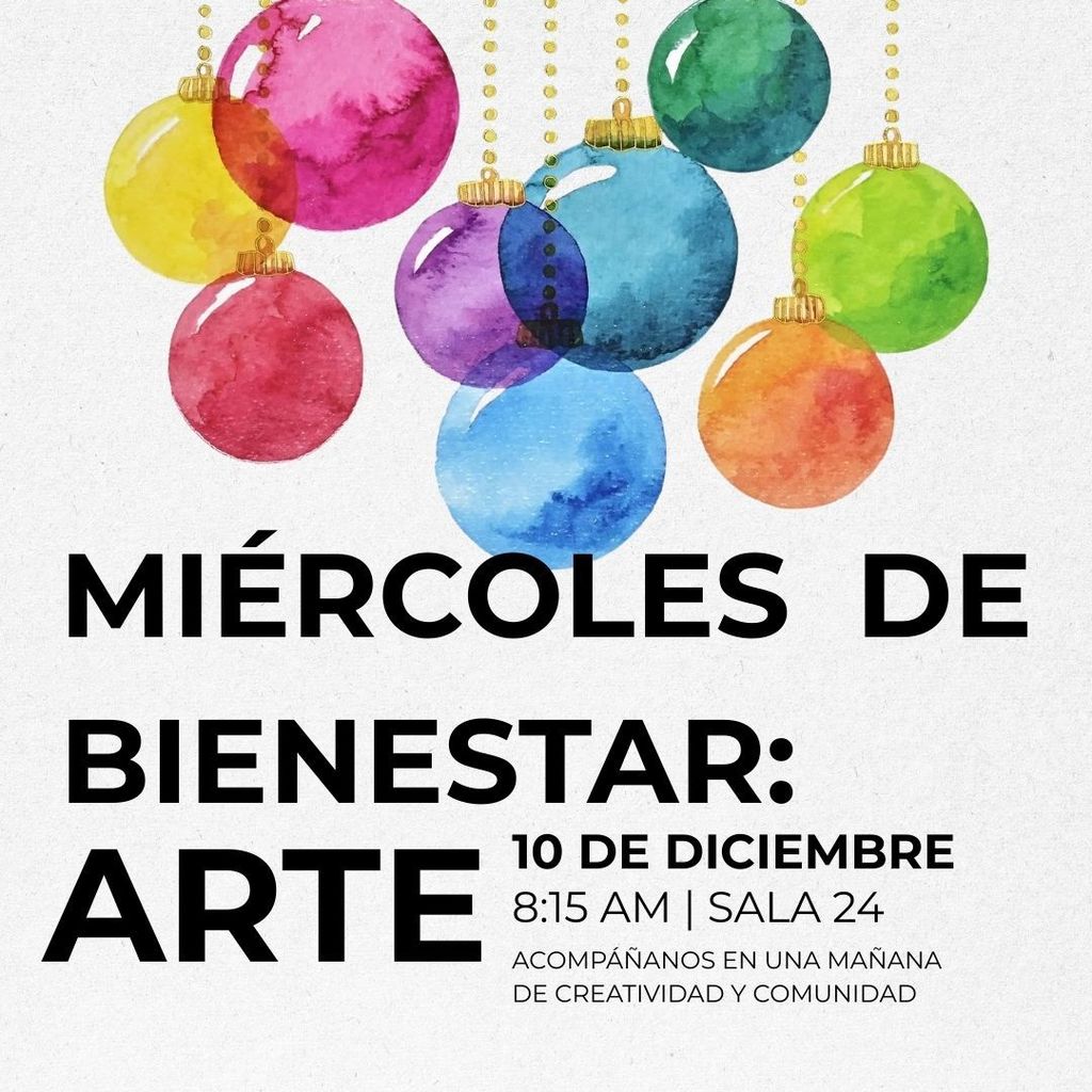 Wellness Wednesday flyer in Spanish