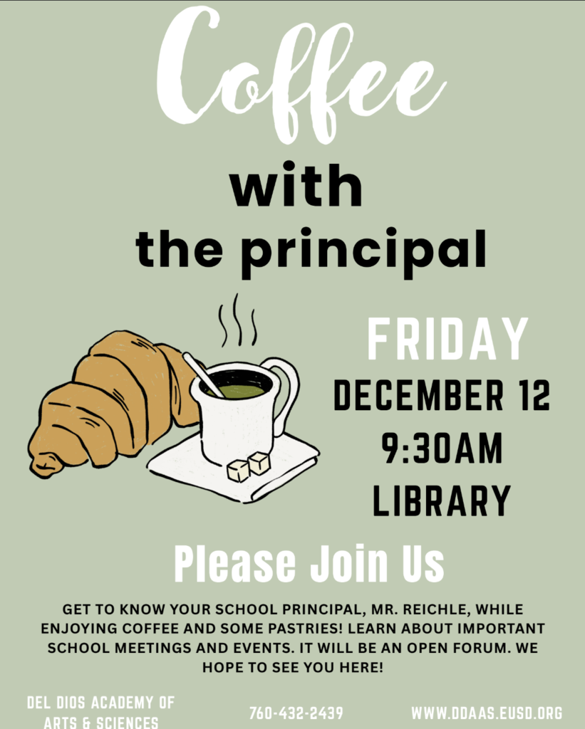 Cofee with Principal English December