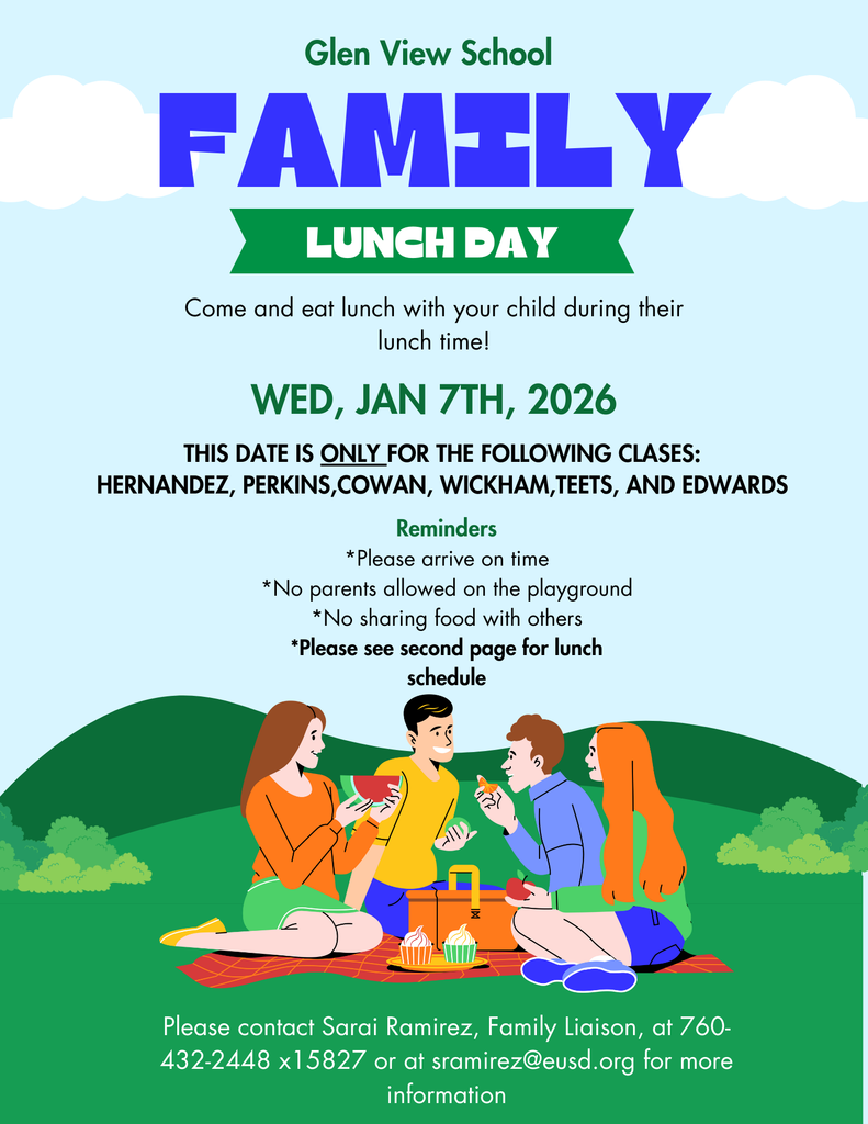 Family Lunch Day Flyer English
