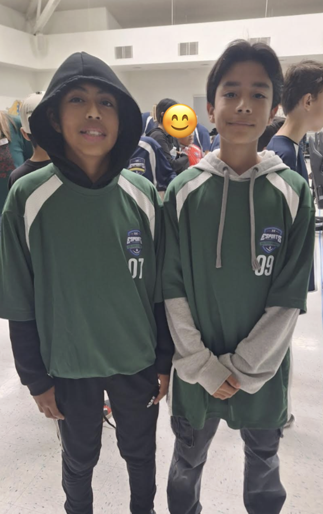 Members of the Del Dios ESports Team at the Esports League Championships.