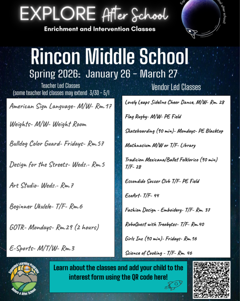 Explore information flyer 