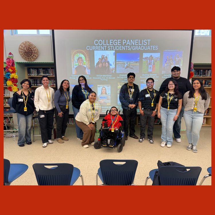 A group shot of this year's College Panelists