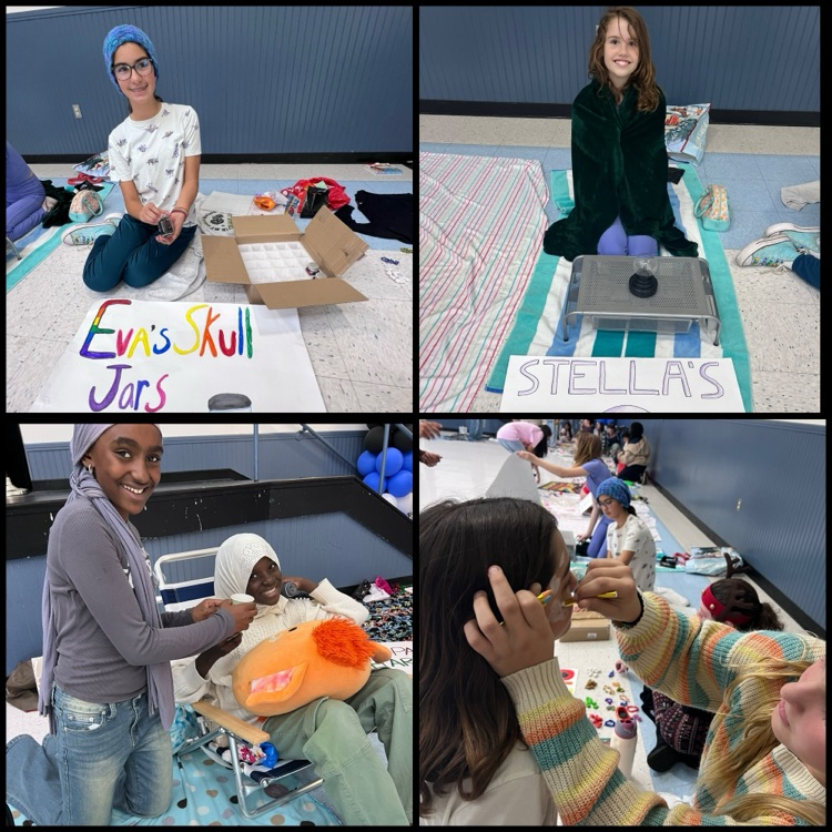 barter market photo collage students trading goods at barter market 