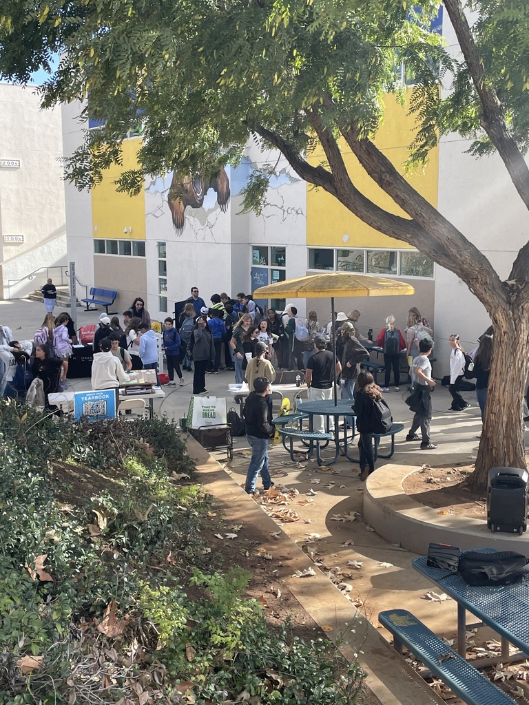 Students at Club Rush event