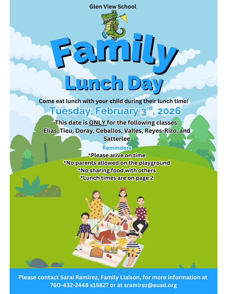 Family Lunch Day Flyer English 