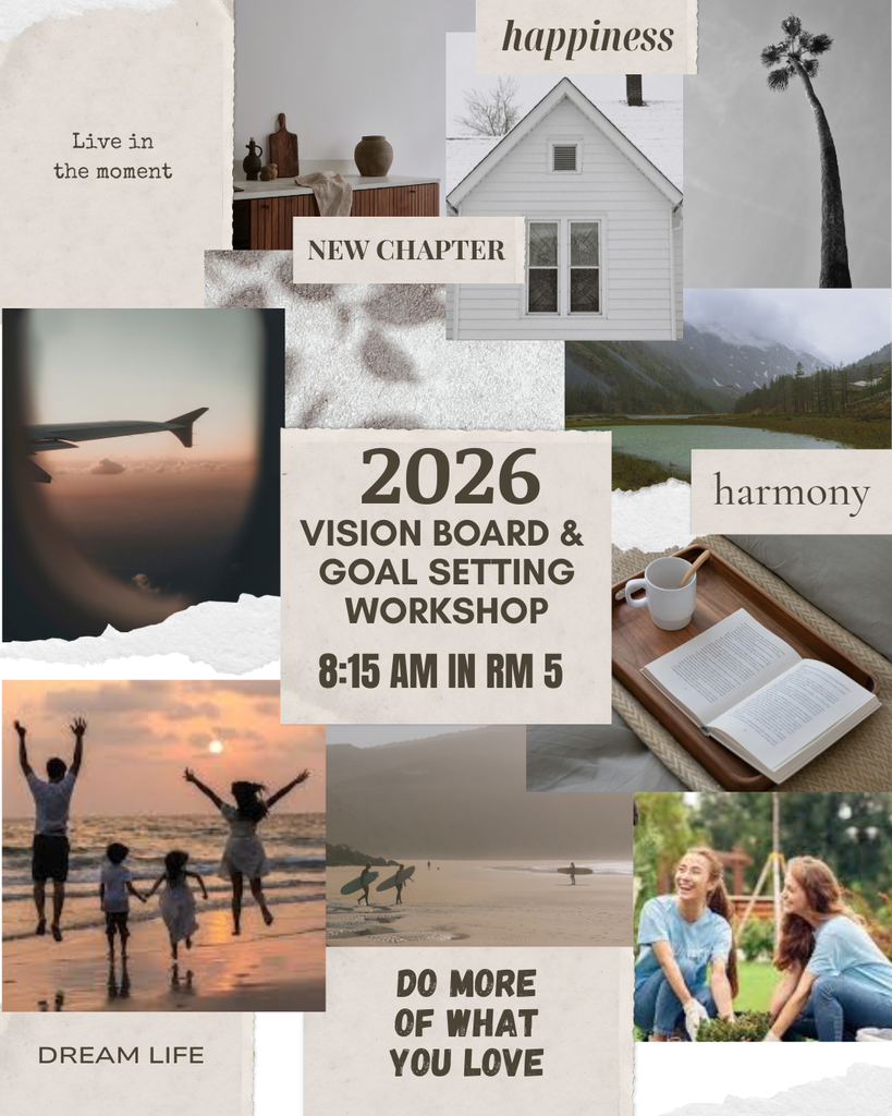 Vision Board & Goal Setting Flyer (EN)