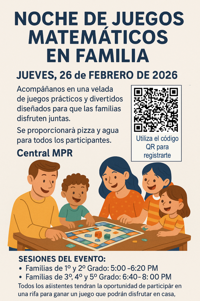 Family Math Game Night