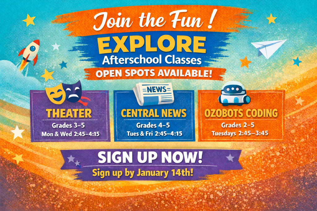 EXPLORE After School - Enrichment Classes Flyer