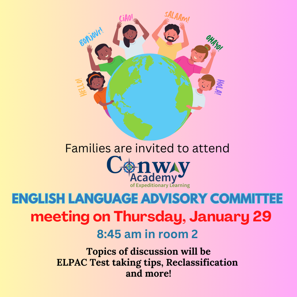 ELAC post for January meeting EN