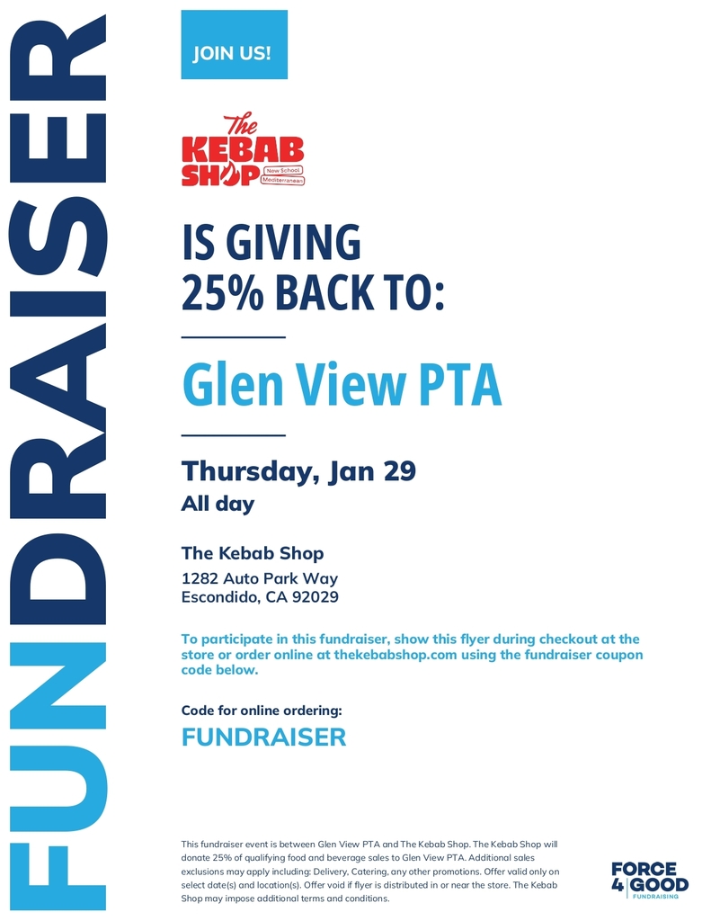 The Kebab Shop Fundraiser Flyer