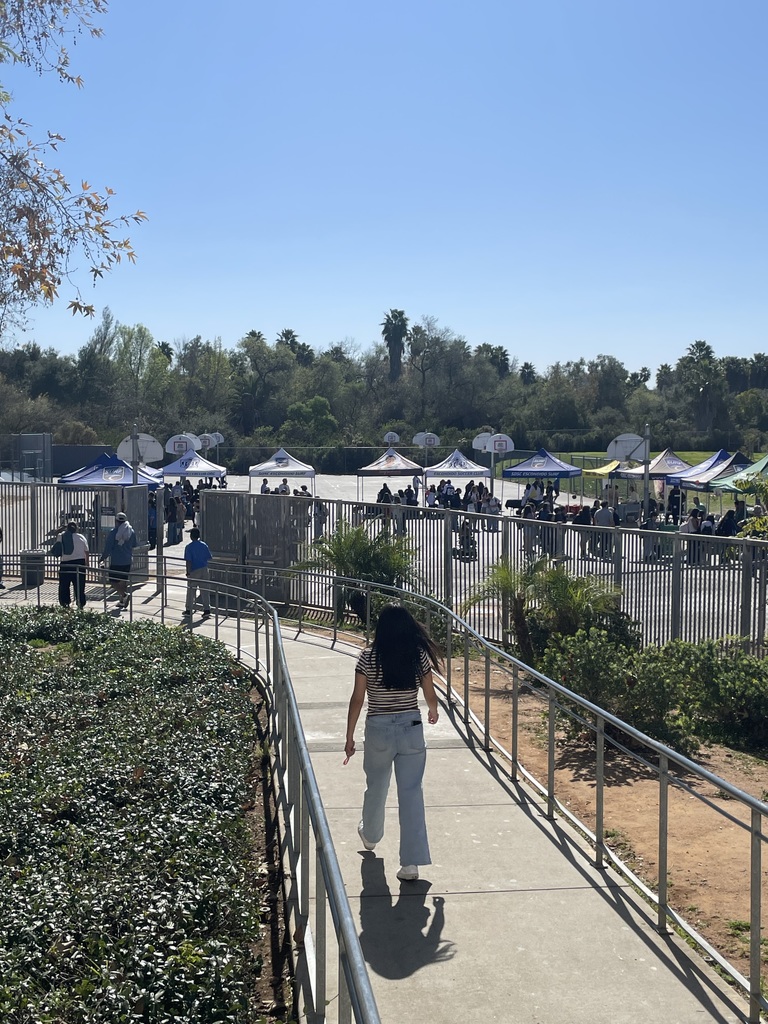 Picture of vendors at health fair