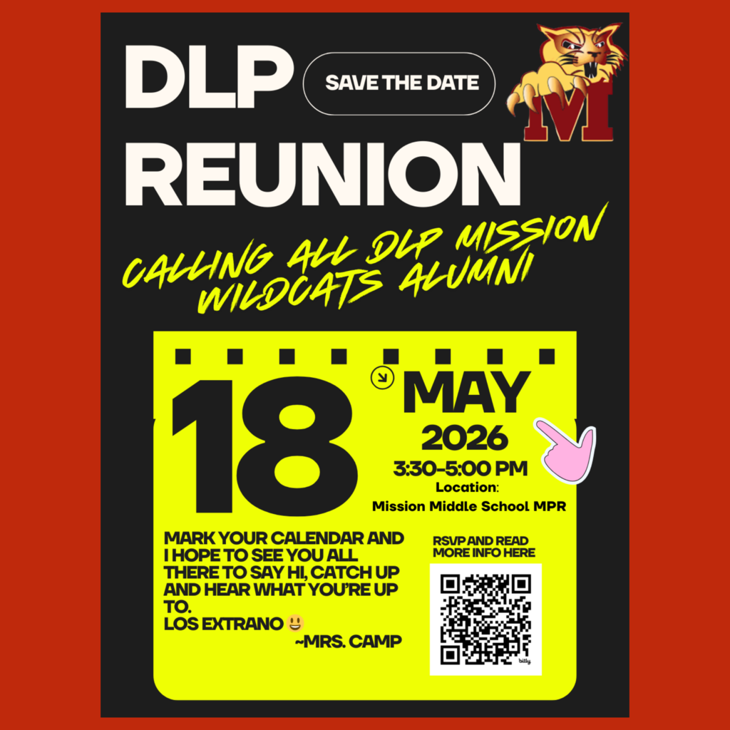 A flyer for this May's DLP Reunion