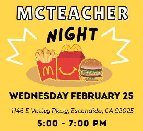 McTeacher night flyer