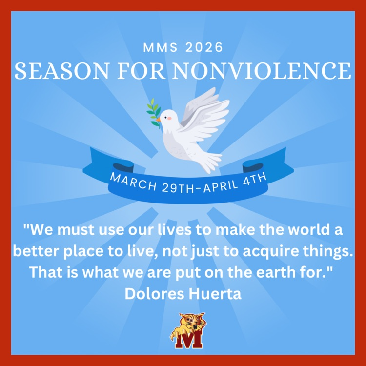 An inspirational quote for this year’s Season for Nonviolence from Dolores Huerta