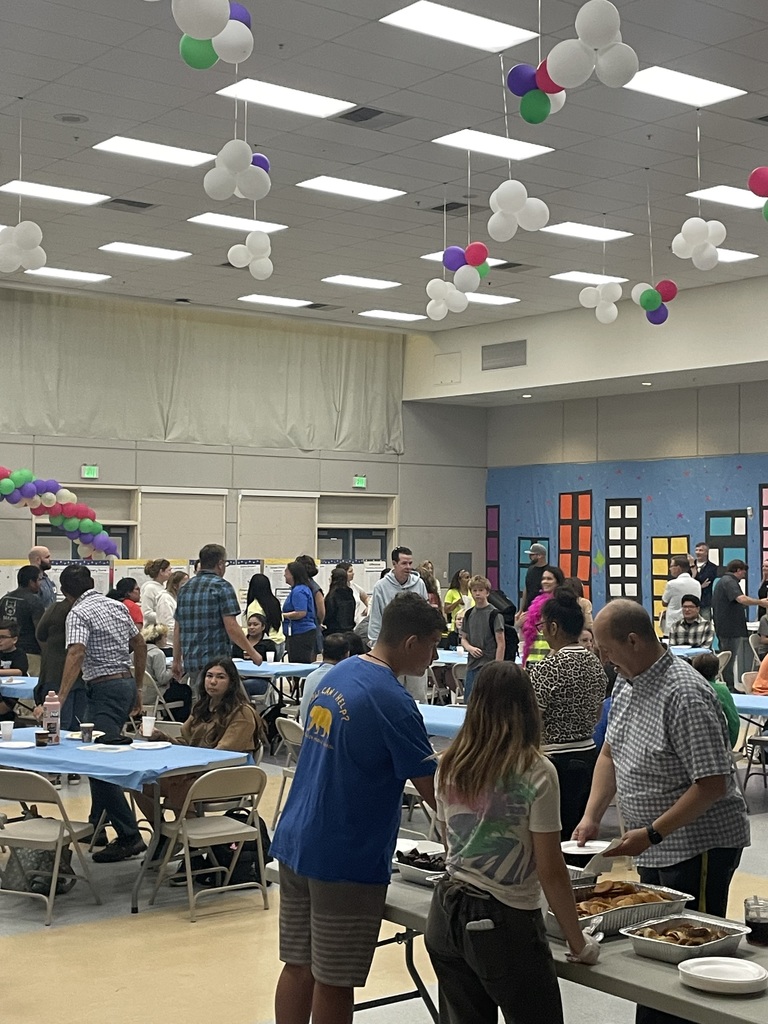 Individuals getting food